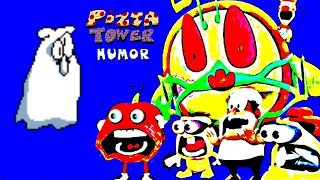 pizza tower humor: boo