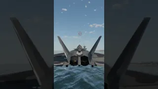 F-22 RAPTOR Carrier LANDING in War Thunder...