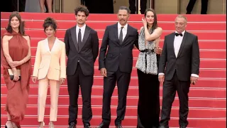 Louis Garrel, Anouk Grinberg, Roschdy Zem and more on the red carpet in Cannes