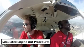Simulated Emergency Landing| PA28