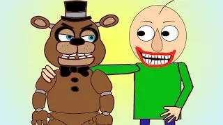 Побег аниматроника FNAF из школы БАлДИ!