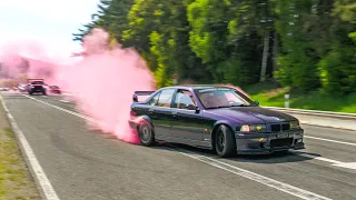 Cars Leaving Nürburgring Tankstelle - INSANE E36, LOUD GT4, GTA M, Skyline, C6 Z06, M5 E60..