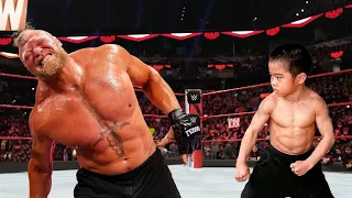 Full Match - Brock Lesnar vs Babby Bruce Lee - Iron Man Match 2024