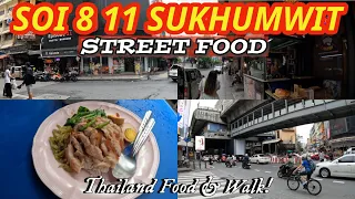 Bangkok Street Food - Sukhumvit Soi 8-11 - Scenes 2023