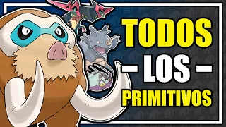 EXPLICANDO TODOS los POKÉMON PREHISTORICOS