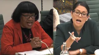 Diane Abbott called out for 'selectively quoting' to Priti Patel