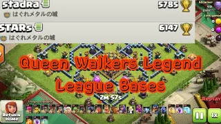 Queen Walkers in Legend League[With their base link]