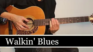 Walkin' Blues  / Clapton Style / OpenG Slide guitar  Blues guitar  lessons and tips