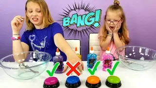 DON'T Push The Wrong Button Slime Challenge!!!