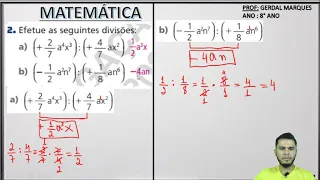 8° ano, resolução da pág  116