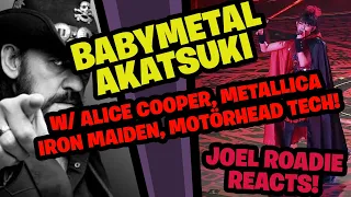 Metallica Tech reacts to BABYMETAL Akatsuki「紅月 -アカツキ-」| LIVE at Budokan Black Night!