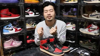 フリマで格安購入した01年製 AIR JORDAN 1 "BRED"レビュー