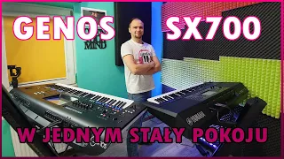 SX700 & GENOS W JEDNYM STAŁY POKOJU... 🎹 Comparision Yamaha Keyboards