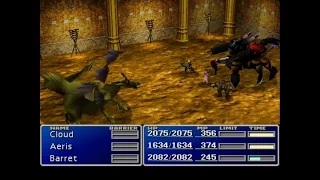 Final Fantasy VII - New Threat Mod v1.4 Playthrough, Part 32: Brass Dragon Battle