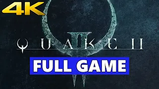 Quake 2 Remastered Full Walkthrough Gameplay - No Commentary 4K (PC Longplay)