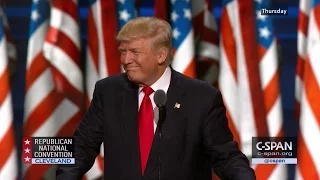 Donald Trump FULL REMARKS at GOP Convention (C-SPAN)