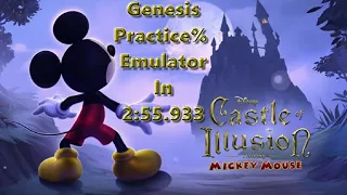 Castle of illusion Practice% Emulator in 2:55.933