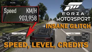Forza Motorsport Speed glitch Insane glitch that affects also level and credits