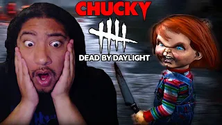 Chucky Is In Dead By Daylight FINALLY!!!!! (Gameplay)