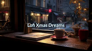 Lofi Jazz Christmas Mix 🎁 Stress Relief, Relaxing Music, Beats To Study ☕Café Serenade: Jazz & Lofi