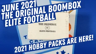 The Original Boombox Elite Football June 2021:  2021 Hobby Packs are here! 1/1 pulled!