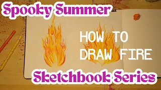 How to Draw Fire - Epidsode 5 - 🫖 time w/ @diazee