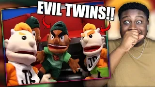 JUNIOR CODY & JOSEPH FIGHT THEIR EVIL TWINS! | SML Movie: Cody Gets Expelled Reaction!