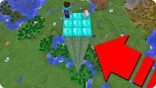 NOOB MINECRAFT VS SALTO DE 1 MILLÓN DE METROS TROLL NOOB HACE RÉCORD MUNDIAL EN MINECRAFT