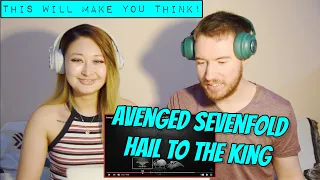 AVENGED SEVENFOLD - HAIL TO THE KING **COUPLE REACTION**