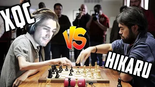 xQc vs Hikaru Nakamura | Chess Battle of the Century! | xQcOW