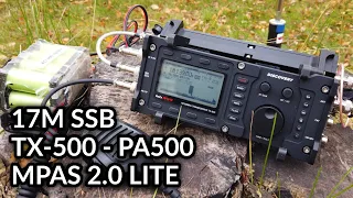 17 Meters SSB Lab599 TX-500 & DIY599 PA500