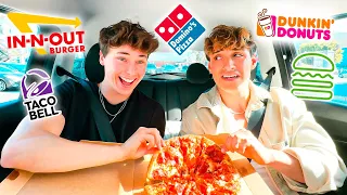 ITALIAN Guy Tries AMERICAN FAST FOODS For The First Time