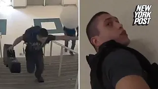 Florida high school shooter caught on police body cam | New York Post