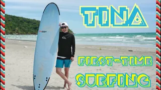 TJ VLOG ||||  surfing for the first time~