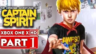 THE AWESOME ADVENTURES OF CAPTAIN SPIRIT Gameplay Walkthrough Part 1 [1080p HD] - No Commentary