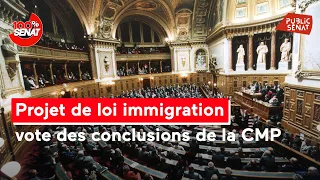 [DIRECT] Projet de loi immigration : le Sénat vote les conclusions de la CMP