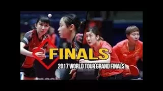 2017 Grand Finals (WD-Final) ITO Mima/HAYATA Hina Vs CHEN Meng/ZHU Yuling