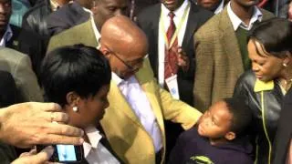 Jacob Zuma visits IEC voting results centre