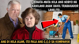 MINATA-MATA ANG BINATA NG PAMILYA NG KANYANG NOBYA DAHIL TRABAHAROR LAMANG SYA ANG DI NILA ALAM...