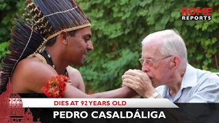 “Pedro Casaldáliga died smiling, calm and in peace,” explains a Claretian missionary