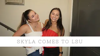 SKYLA COMES TO LSU (FT. THE TEAM)