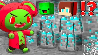 ZOMBIE RABBIT MAIZEN vs JJ and Mikey Diamond Ore Hide-And-Seek - in Minecraft Challenge!