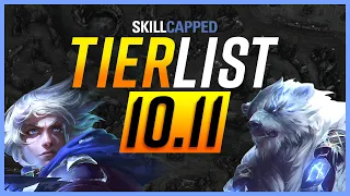 NEW Patch 10.11 TIER LIST - League of Legends Guide