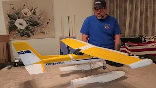 FMS 1220mm Ranger with floats assembled review