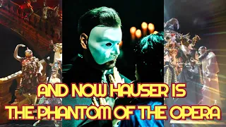 AND NOW HAUSER IS THE PHANTOM OF THE OPERA 🎻🎻😍😍👍👍🎼🎼💎💎💎