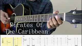 PIRATES OF THE CARIBBEAN - Fingerstyle Guitar - TAB