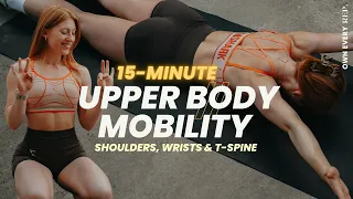 15 Min. Upper Body Mobility | Flexibility Routine | No Equipment, No Talking | Follow Along