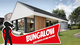 Bungalow house tour: assembly and move-in in two weeks? | Danwood | Hausbau Helden