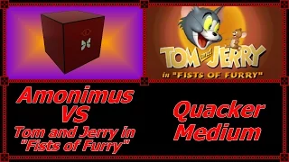 Amonimus VS Tom and Jerry in Fists of Furry (Quacker - Medium Mode)