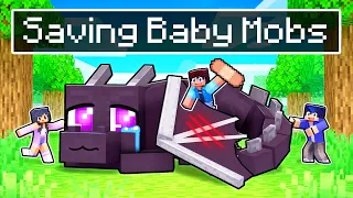 Tiny Saving BABY MOBS In Minecraft!